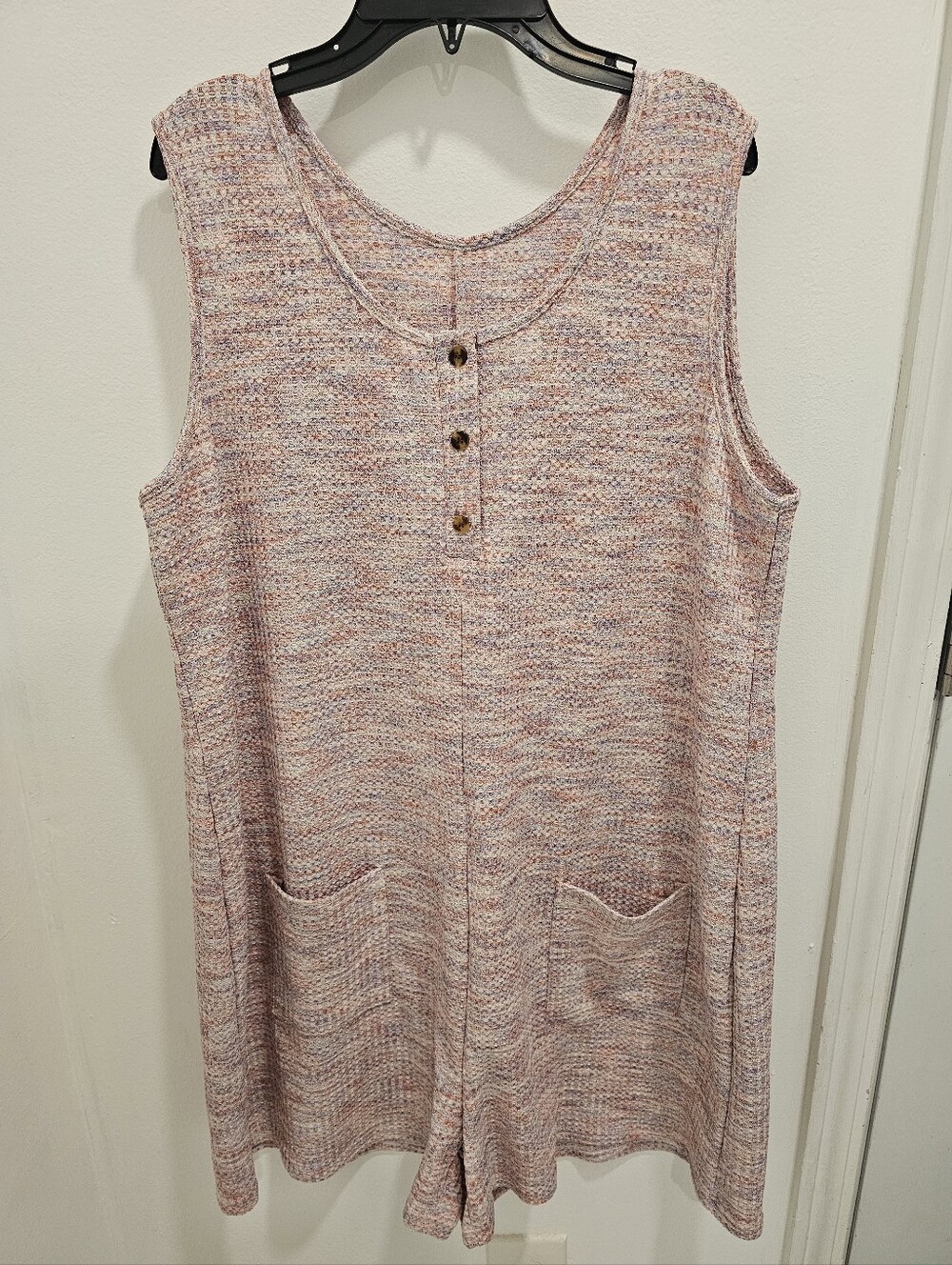 Womens Multicolor Romper Size 1XL - Picture 2 of 8
